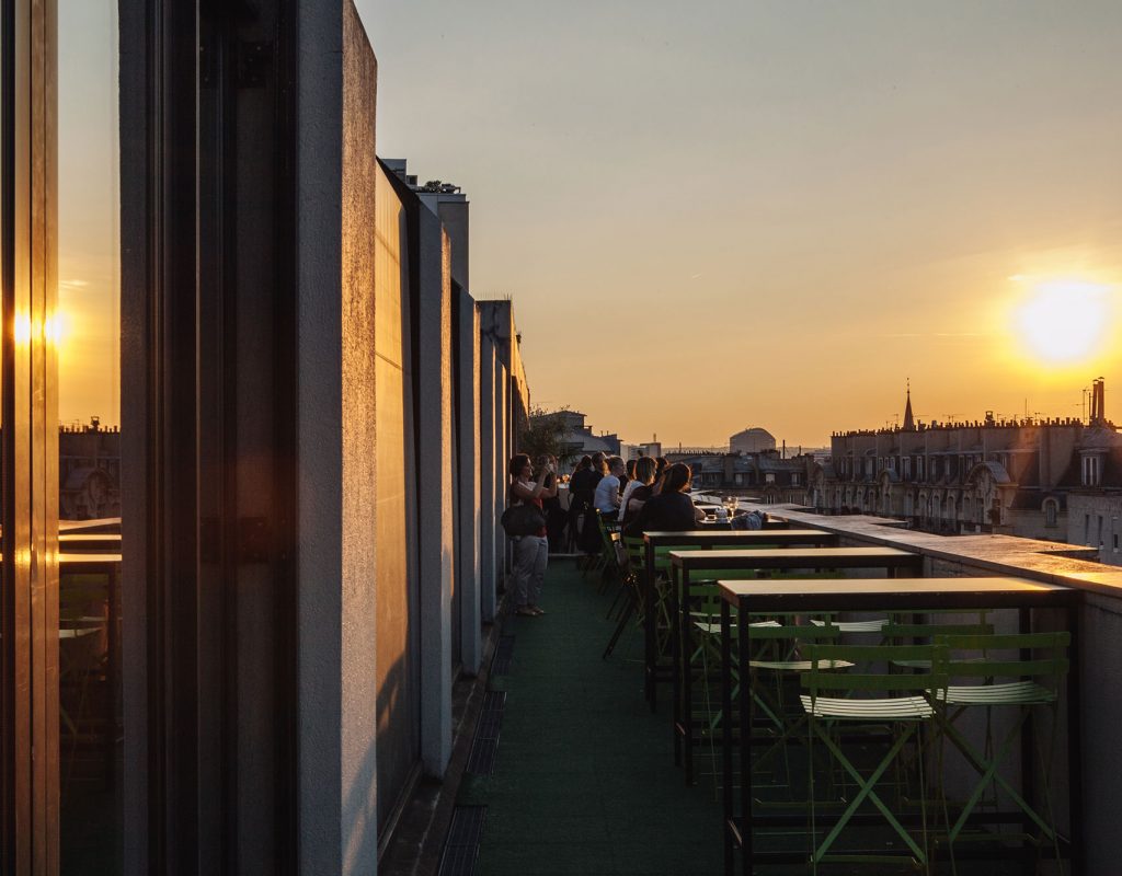 Lounge Bar View Rooftop Hotel Novotel Vaugirard Paris sur les Toits